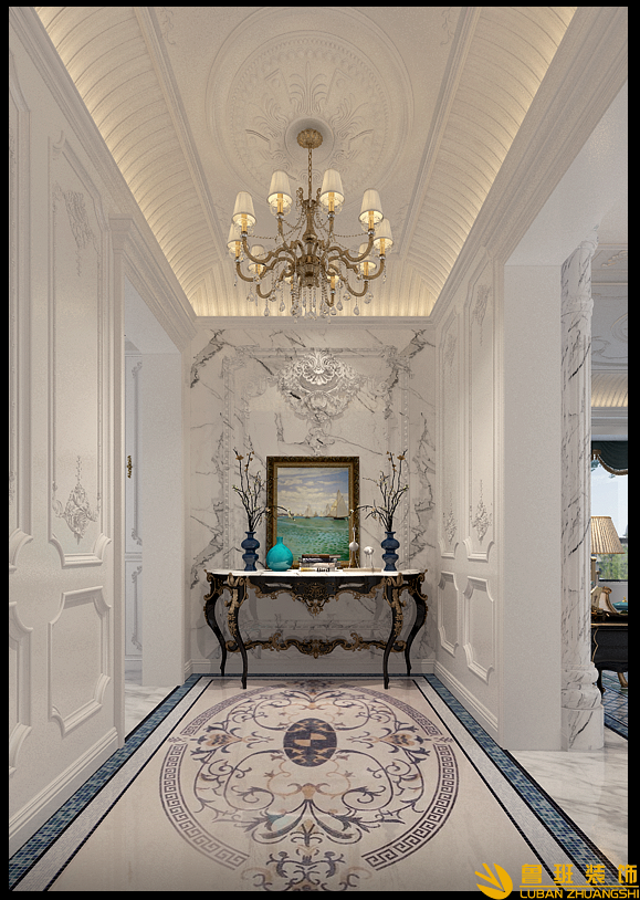 城南一號180平設(shè)計(jì)裝修玄關(guān)