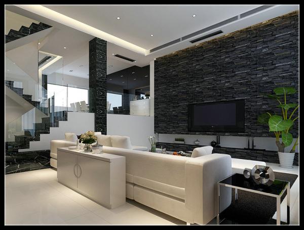 成都花園360平現代別墅設計裝修