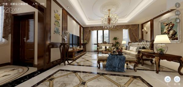 溫資華園265平美式別墅設(shè)計(jì)裝修