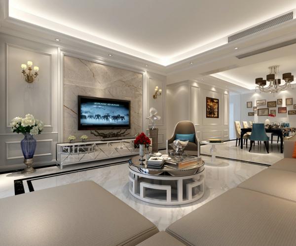 新城國際184平法式別墅設計