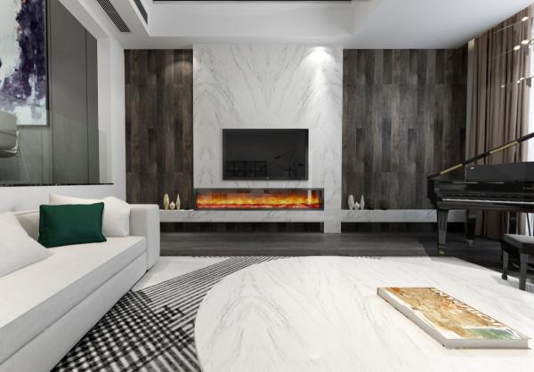 蔚藍卡地亞380平方現代極簡別墅設計