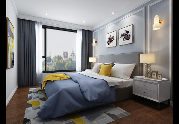 觀嶺·花湖小區376平新古典別墅設計裝修