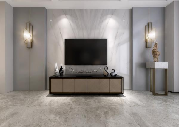 華僑城·東岸535平輕奢美式別墅設計裝修