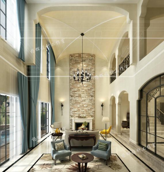 復地·御香山408平地中海別墅設(shè)計裝修