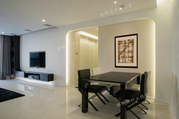 橡樹林140平現代平層裝修實景