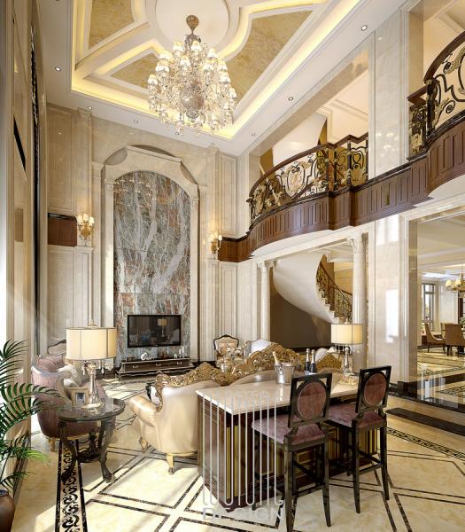 復地御香山380平美式別墅設計裝修