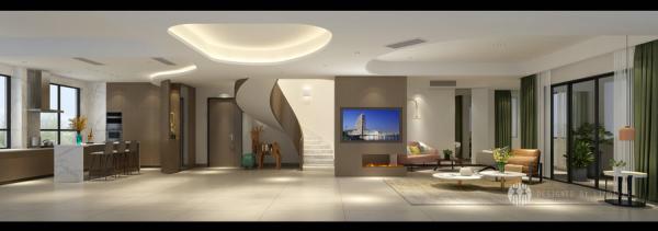 御今緣 300平現代時尚別墅裝修設計