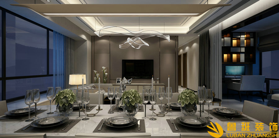 戛納灣金棕櫚173平港式設計裝修客廳1