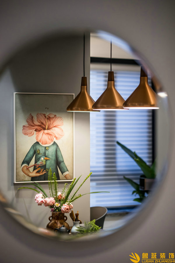 凱德世紀(jì)名邸113平現(xiàn)代實景玄關(guān)