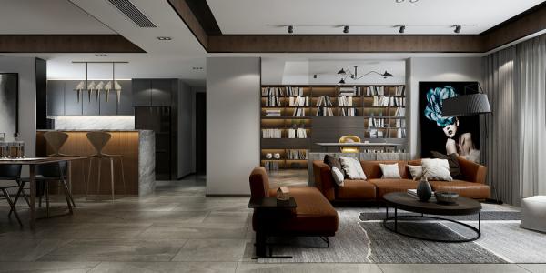 南城都匯150現代平層設計裝修