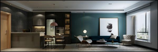 譽峰.遇見60平公寓混搭設計裝修