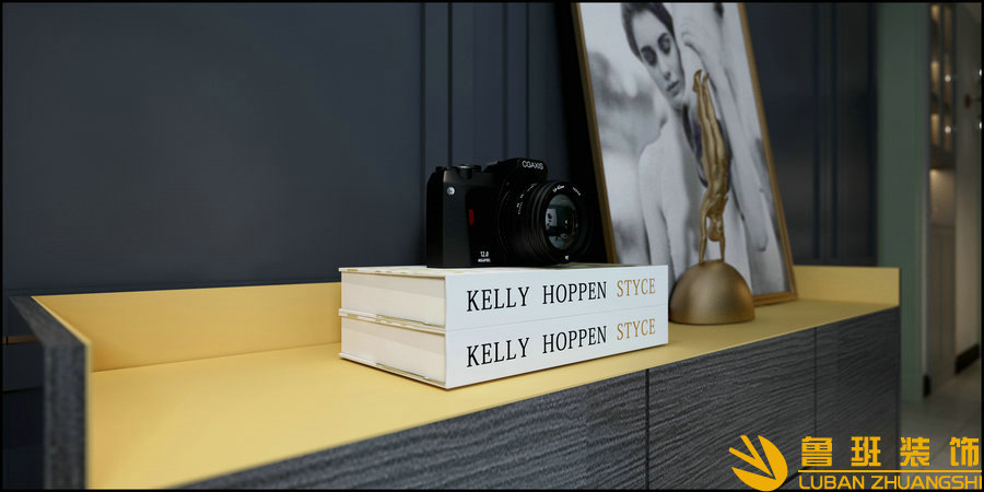 譽峰.遇見60平公寓混搭設計裝修裝飾柜