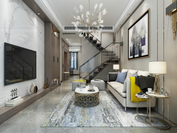 萬景城101平躍層裝修設計