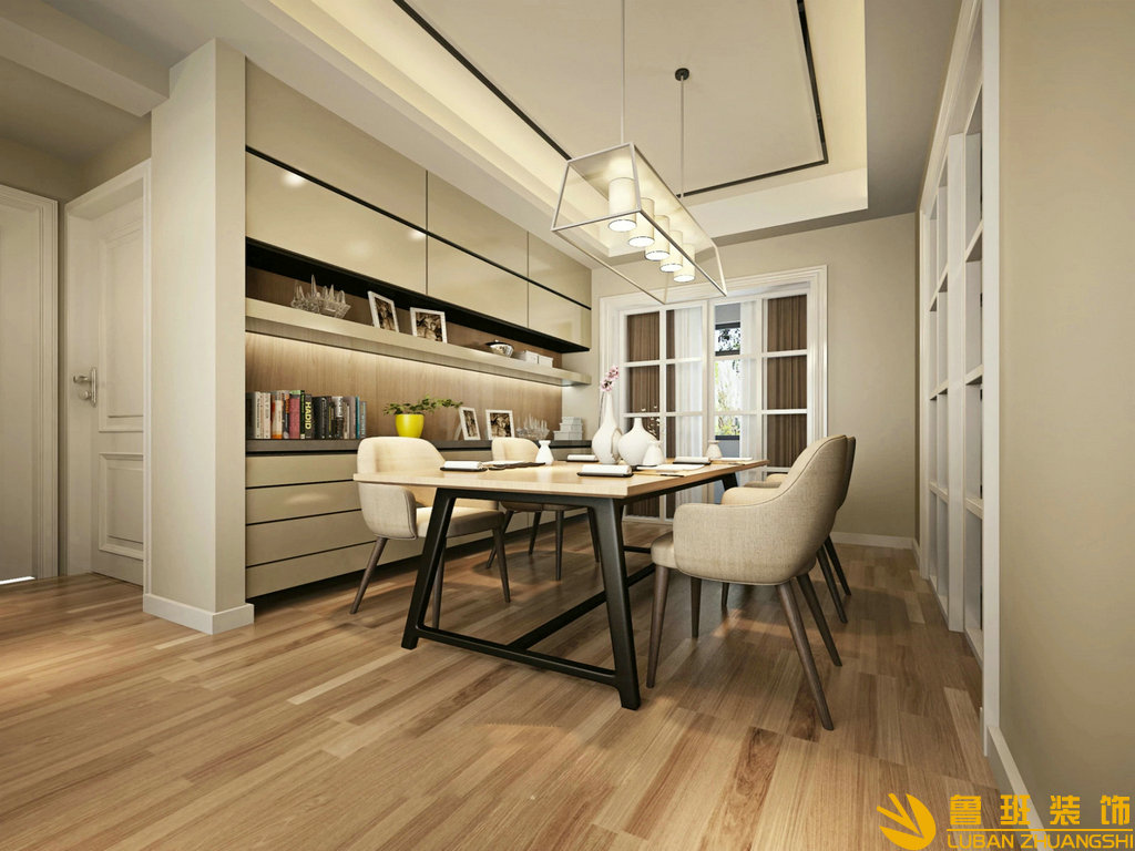 新秀麗景120平裝修設(shè)計(jì)餐廳