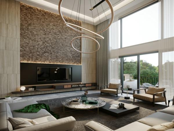 山水峨眉650平大別墅裝修設(shè)計(jì)