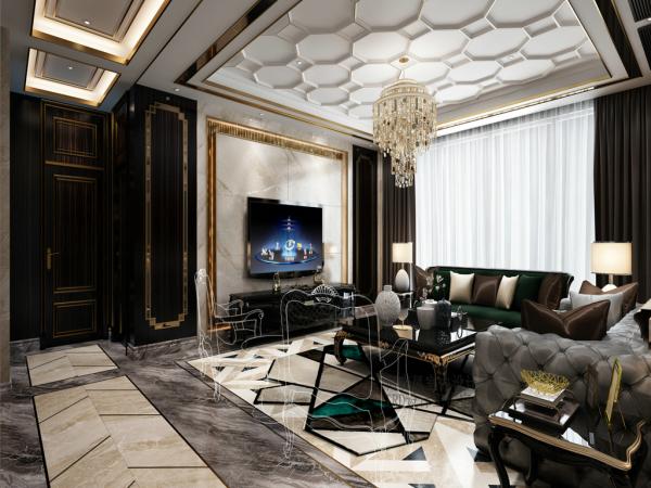 山水峨眉620平獨(dú)棟別墅裝修設(shè)計(jì)