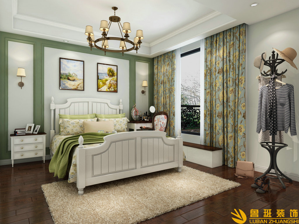 恒大金碧天下230平裝修設計次臥