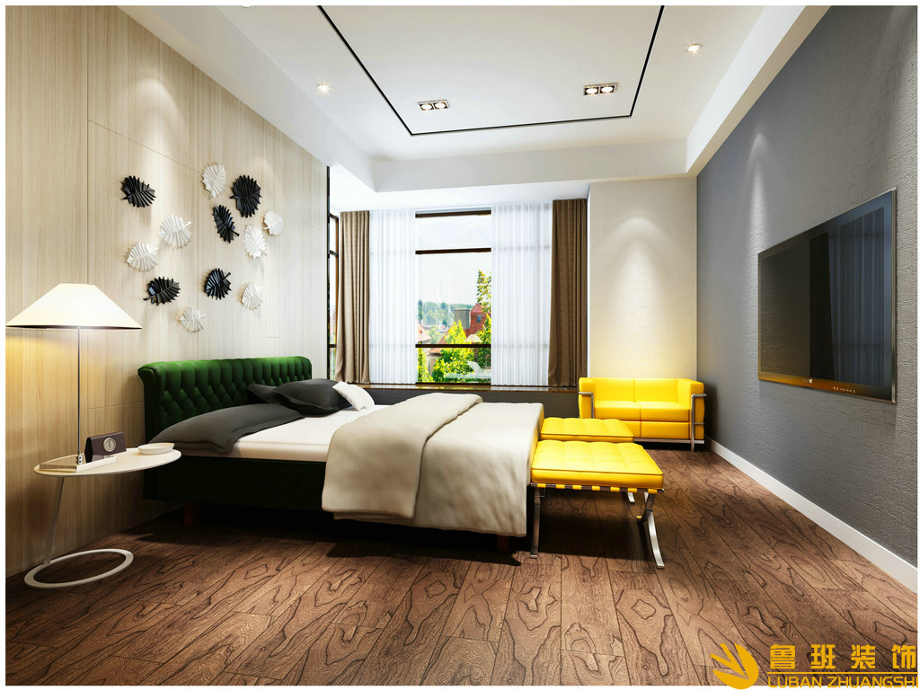 雅居樂189平大平層裝修設(shè)計臥室