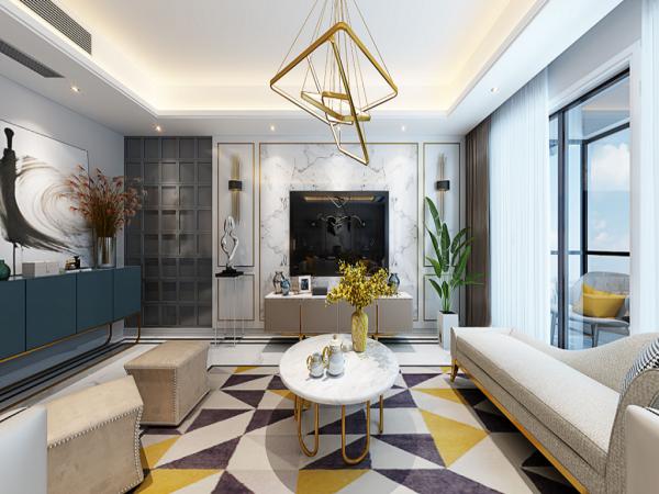 成都天鵝堡135平裝修設計