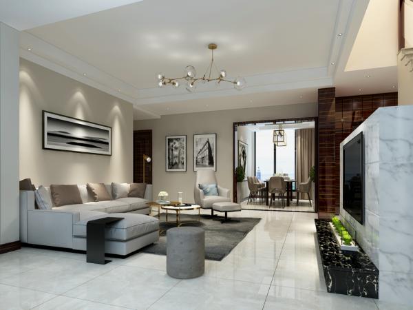 琥珀庭院320平別墅現代裝修設計