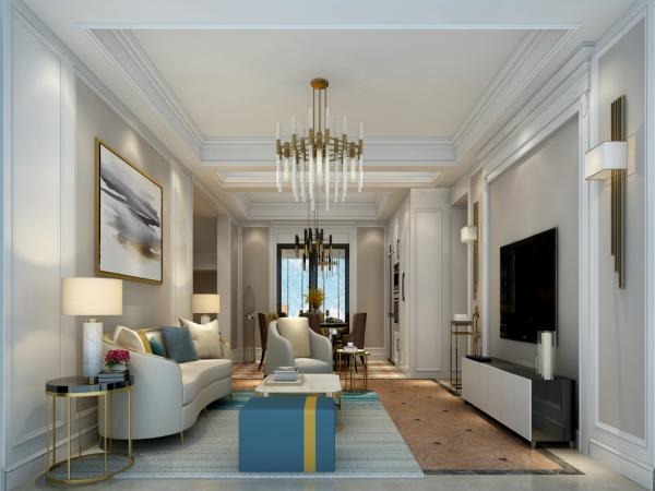 城市花園200平復(fù)式裝修設(shè)計(jì)