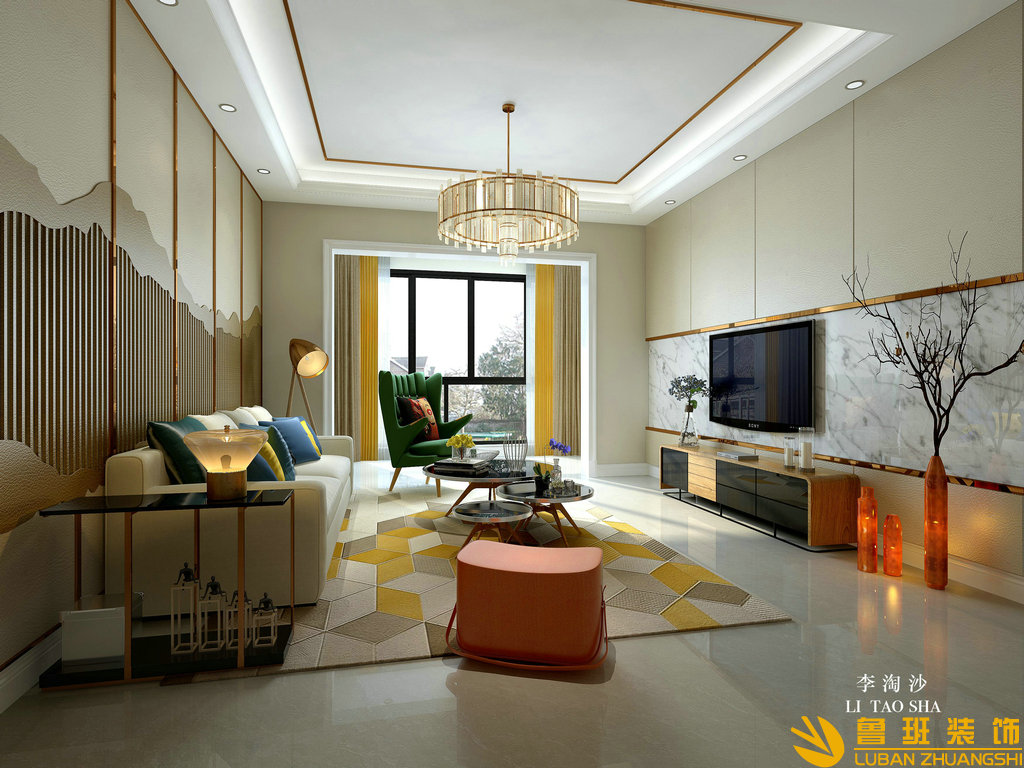 復地·金融島149平裝修設計客餐廳