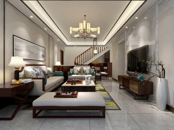 信和御龍山130平裝修設計