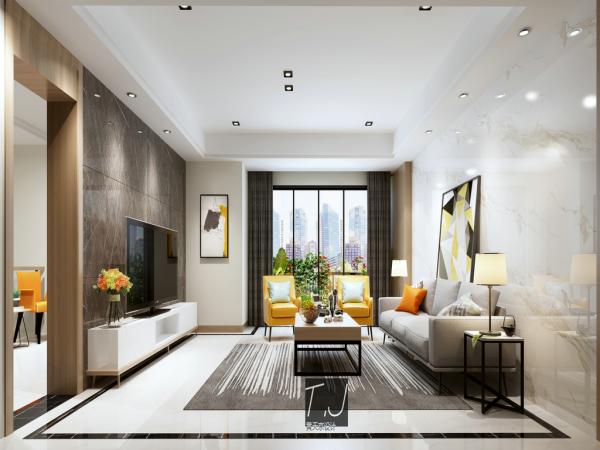 晶藍(lán)半島240平設(shè)計(jì)裝修