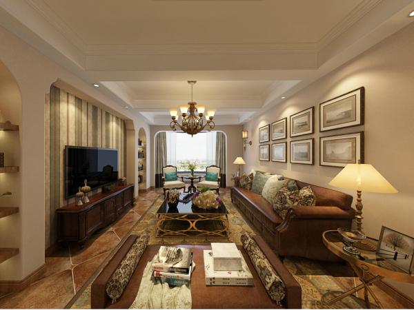 東城疊園210平設(shè)計(jì)裝修