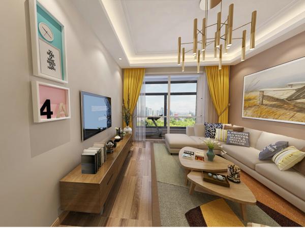 綠地GIC105平北歐風格設計裝修