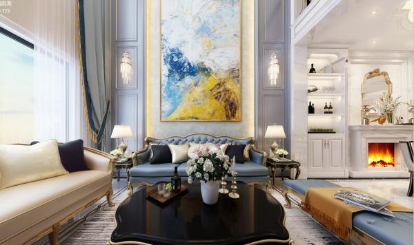 彩疊園465平別墅法式輕舍設計裝修