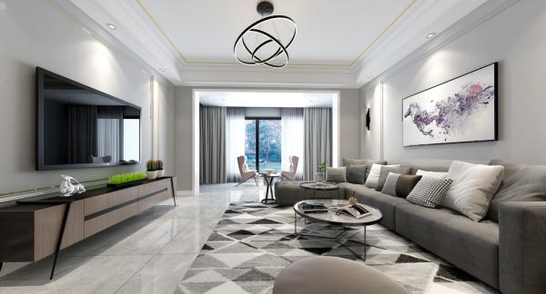 北辰香麓137平設計裝修