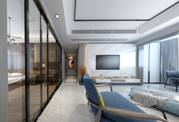 朗詩南門綠郡117平設計裝修