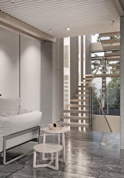 麓湖·玲瓏嶼360平現代簡約別墅裝飾設計