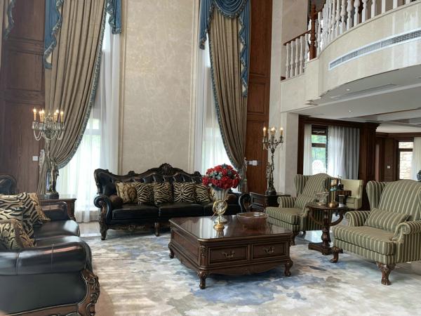 保利蝴蝶谷1400㎡美式風格裝修設計