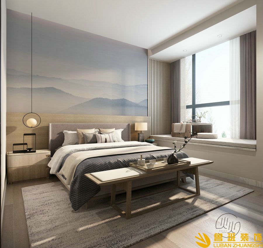 icc凱旋門98平方裝修設(shè)計(jì)臥室