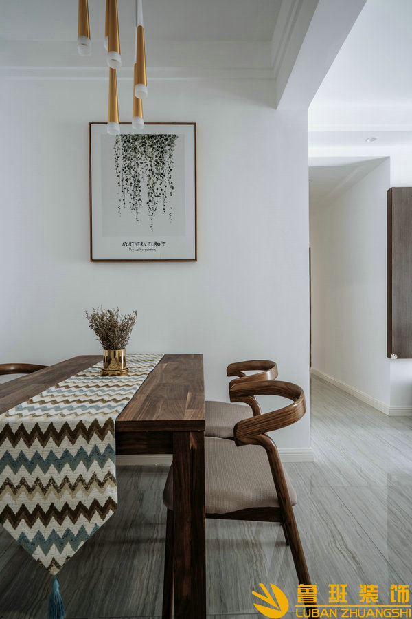 金沙鷺島95平裝修設(shè)計餐廳