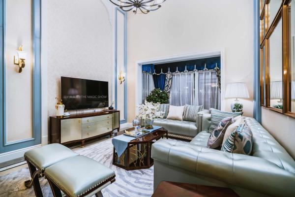 實景雅居樂十里花巷躍層 200平方米 兩室兩廳美式輕奢