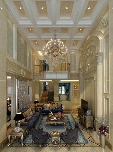 雅居樂花園340㎡別墅歐式風格