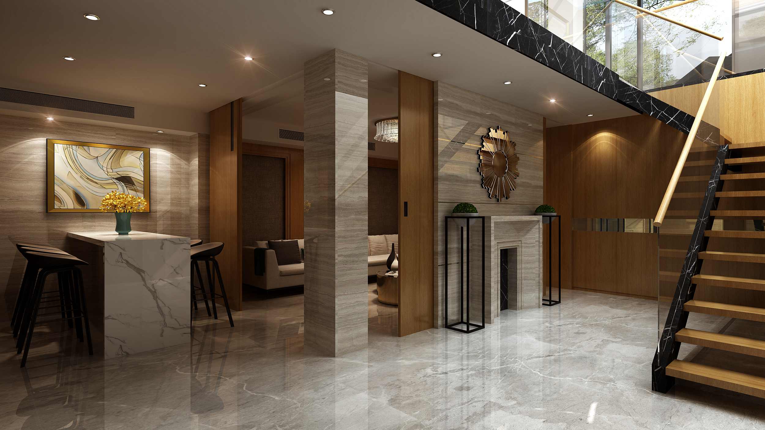 匯祥華楠半島張宅負(fù)一樓1