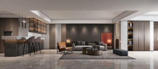 保利國賓四室三衛210平現代風格