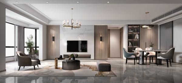 觀璽臺三室兩衛116平米現代風格