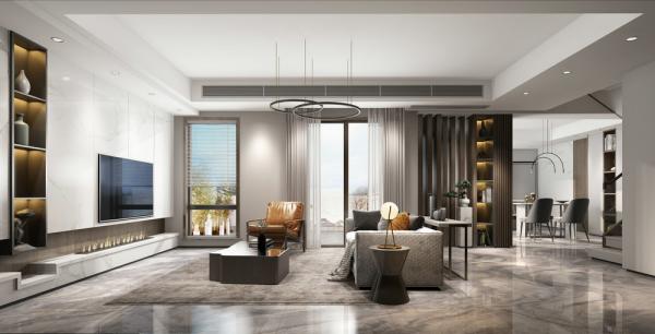 青城山居兩室三衛118.3平米現代新中式