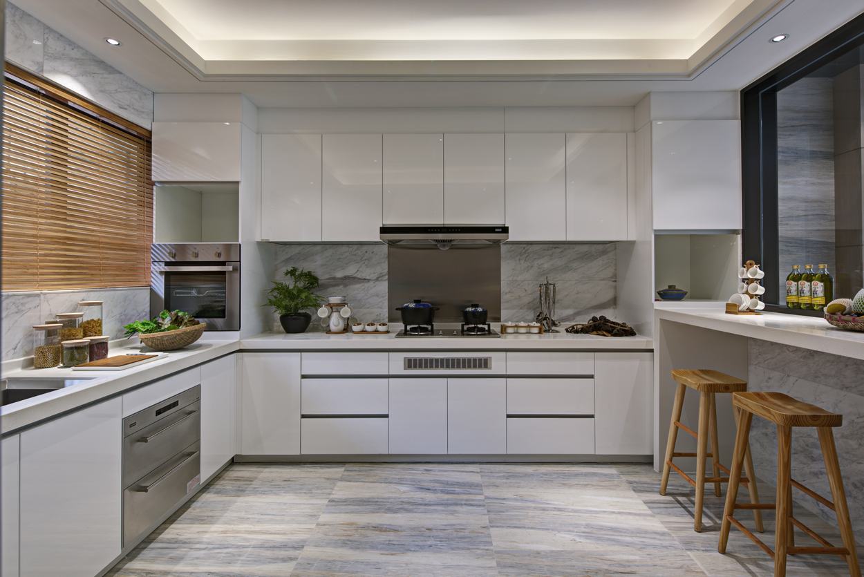 錦巷闌臺別墅裝修實景圖廚房