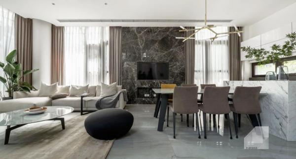 麓湖沉香谷400平現代簡約實景案例呈現