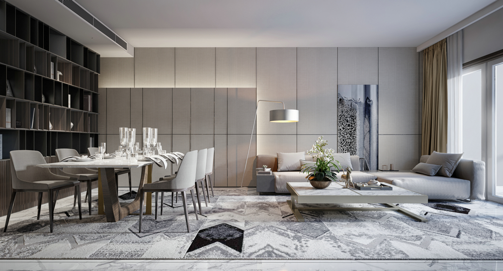 環球中心廣場魯班大平層設計餐廳