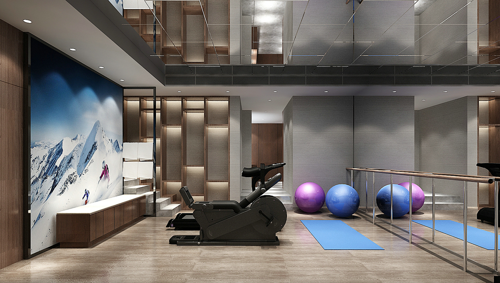 雅居樂十里花巷別墅設計健身房