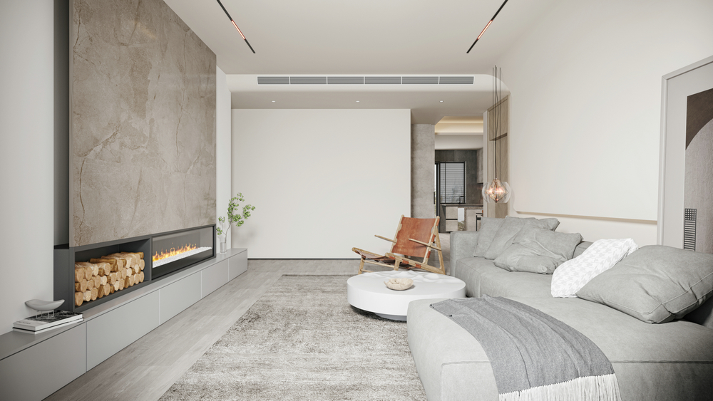 左岸花都160平平層設計客廳