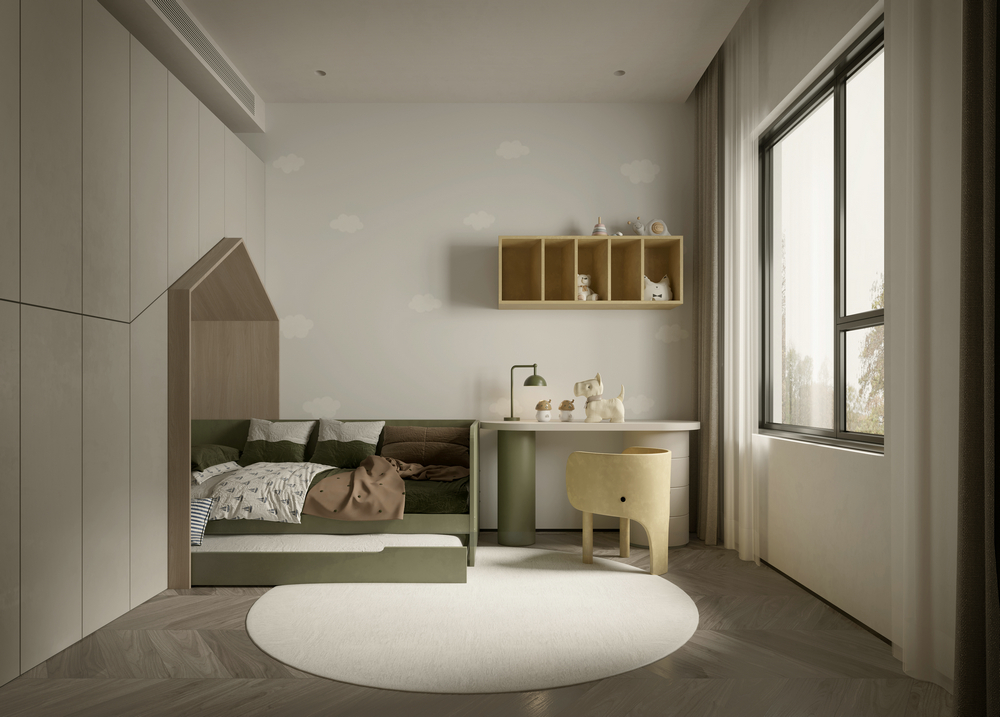 濱江天樾別墅設計兒童房