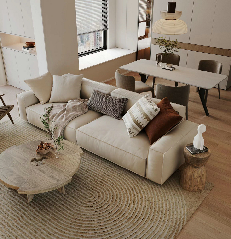 北辰南湖香麓140平方中戶型裝修設計鳥瞰圖